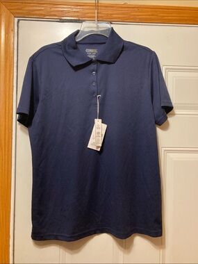 Core365 Navy Short-Sleeve Polo L NWT